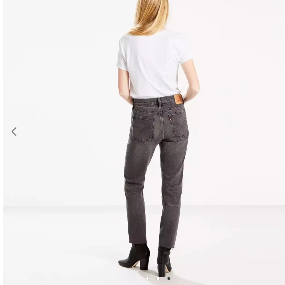 Selvedge Wedgie High Waisted Jeans - Image 2