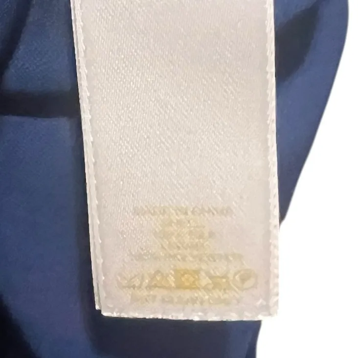 KATE SPADE Blue 'Holland' Silk Polka Dot Skirt Size 12 - Image 9