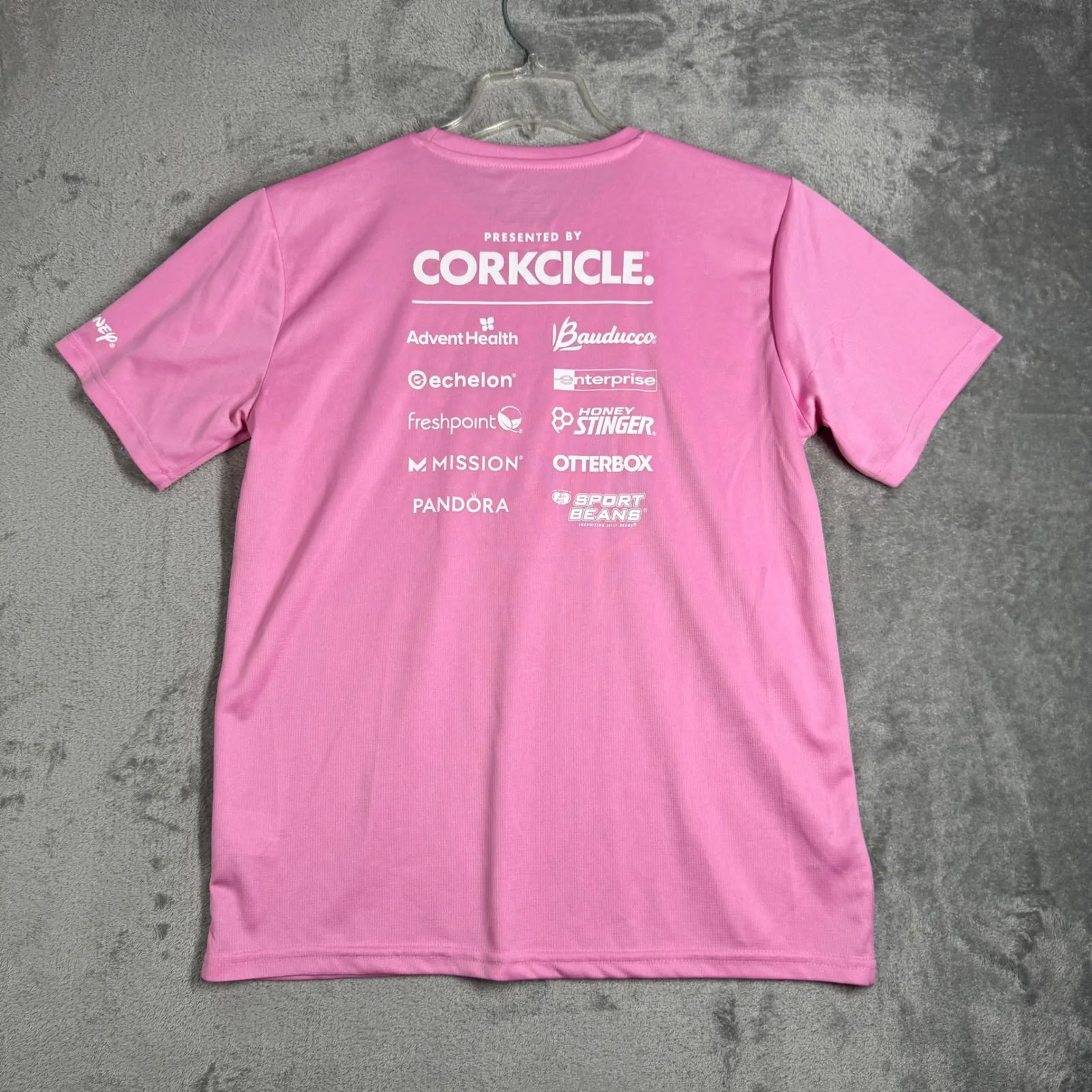 Disney RunDisney Shirt Princess 5K Mulan Pink Athletic T-Shirt Womens‎ Medium - Image 3