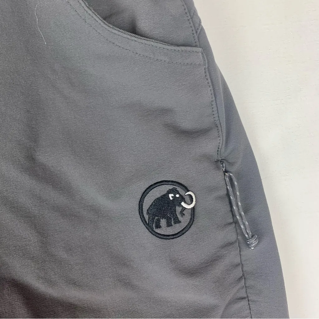 Mammut women's size small Dark Gray Outdoor lined Pants softech Black - Image 7