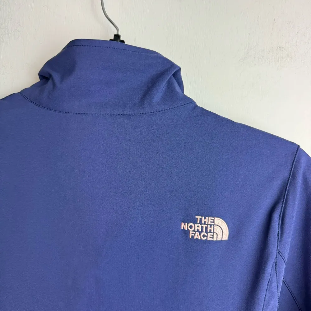 The North Face Womens Canyonwall Windwall Soft Shell Jacket Sz Small Purple - Image 14
