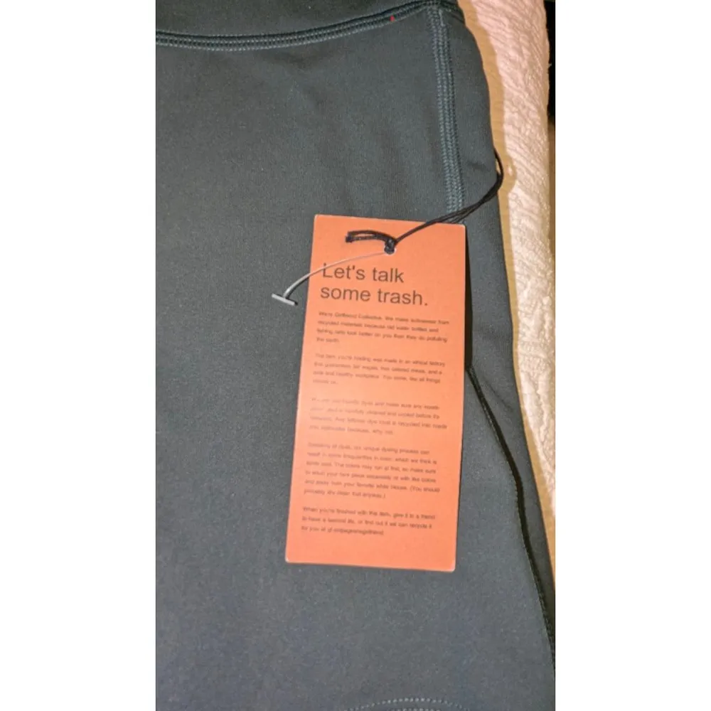 Women's Girlfriend Collective Shorts, S, Dark Green - Image 3