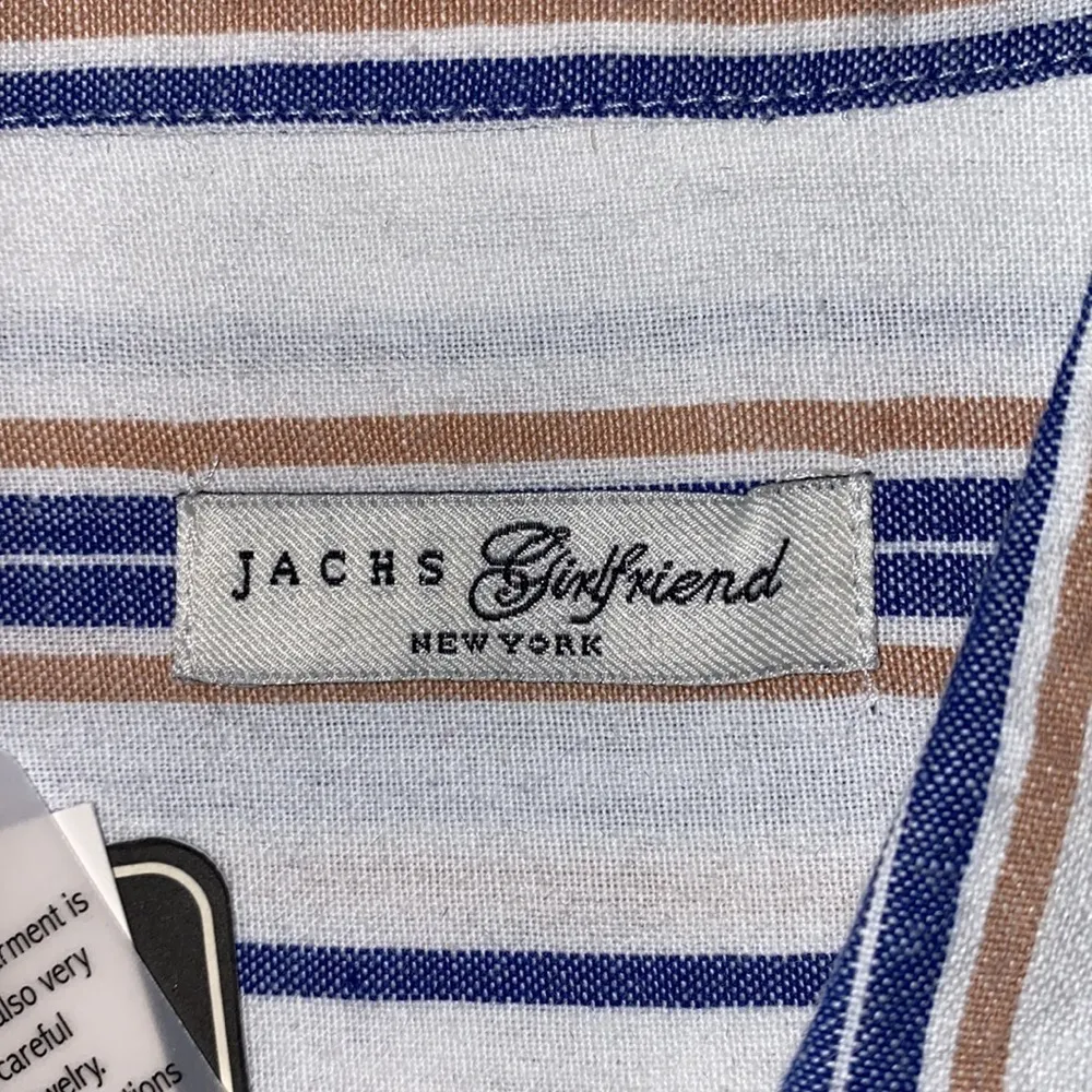 Jachs Girlfriend Striped buttondown highlow tunic - Image 9