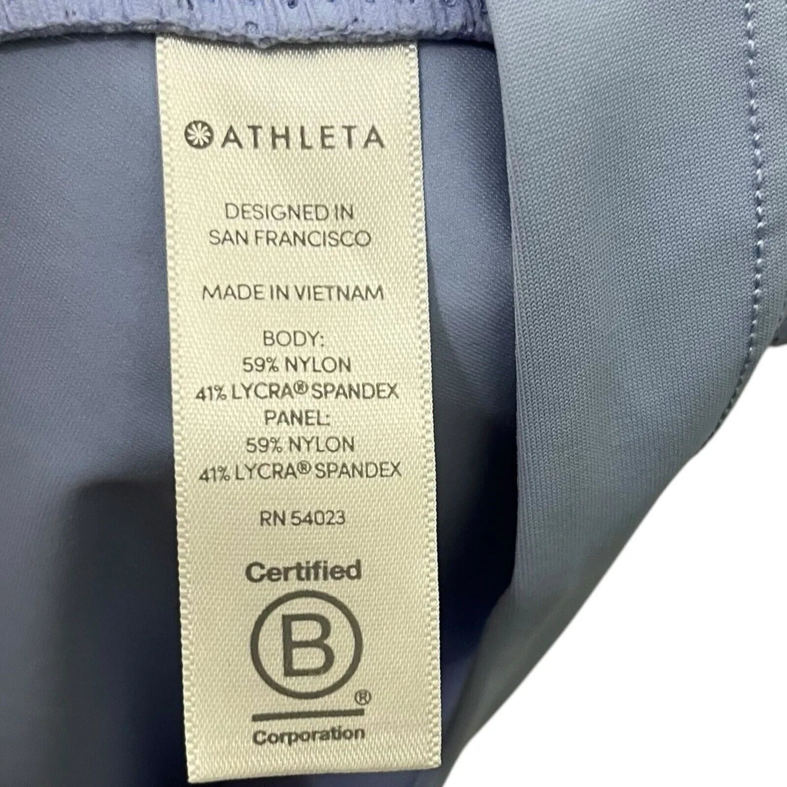 Athleta Pacifica II Tank UPF Swim Rashguard Periwinkle Women’s XS - Image 7