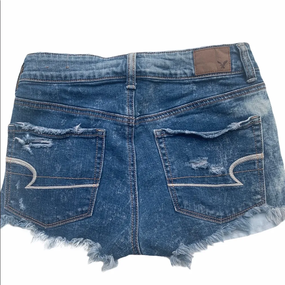 American Eagle Outfitters Hi Rise Denim Shorts - Image 2
