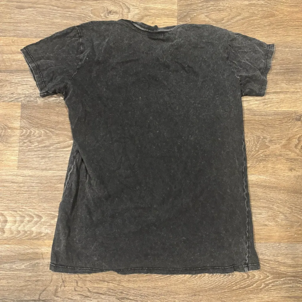 Cotton On Women’s Acid Wash Black Goosebumps Graphic T-Shirt – Size Small - Image 4