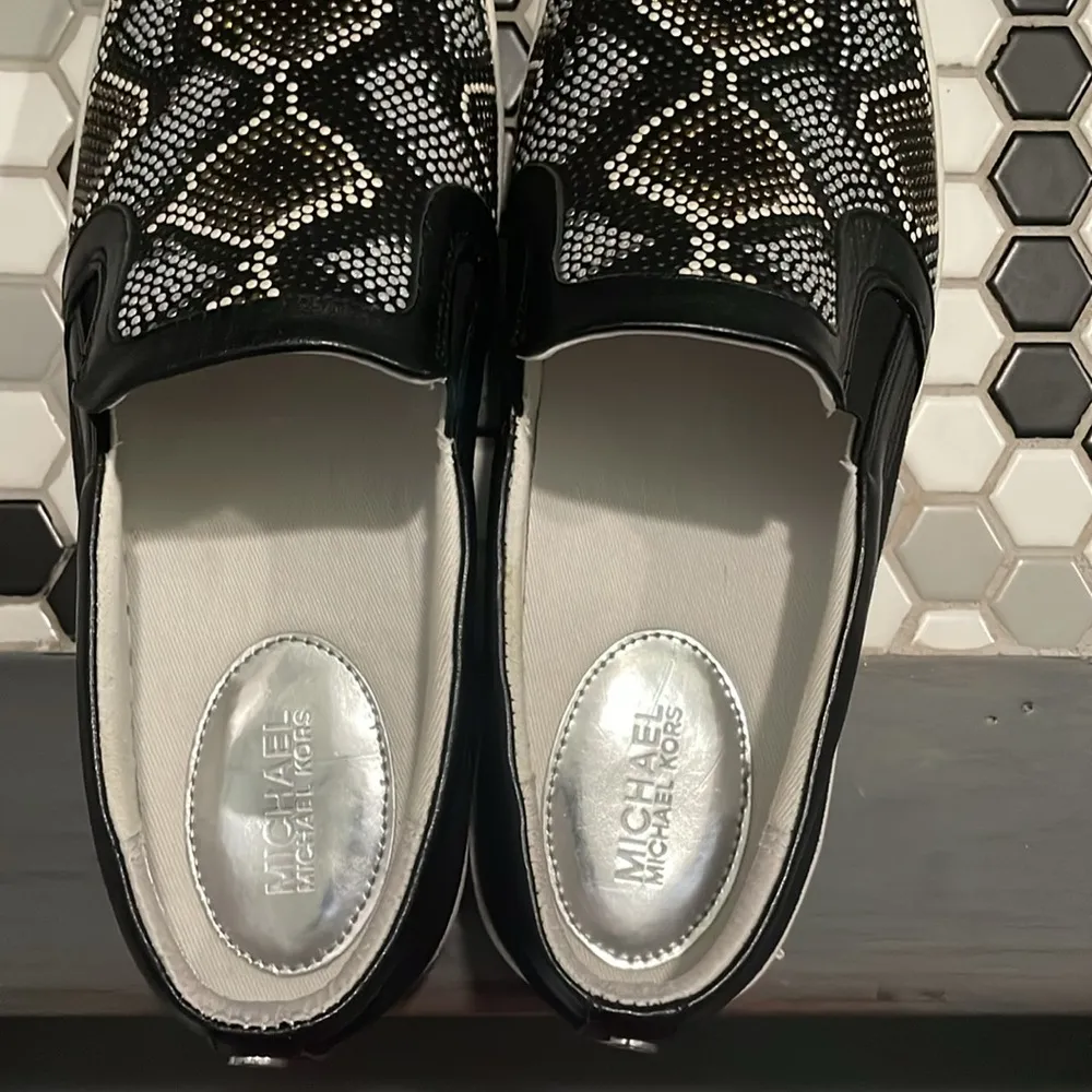 Michael Michael Kors Women's Leo Slip On Sneaker Beaded 8.5 - Image 6