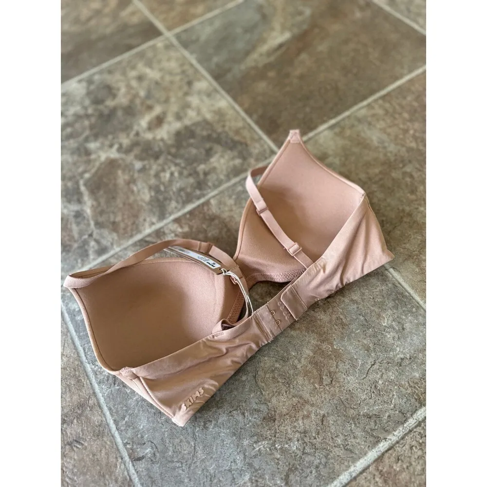 Skims Wireless Form Lightly Lined Bra Size 32B Ochre - Image 4