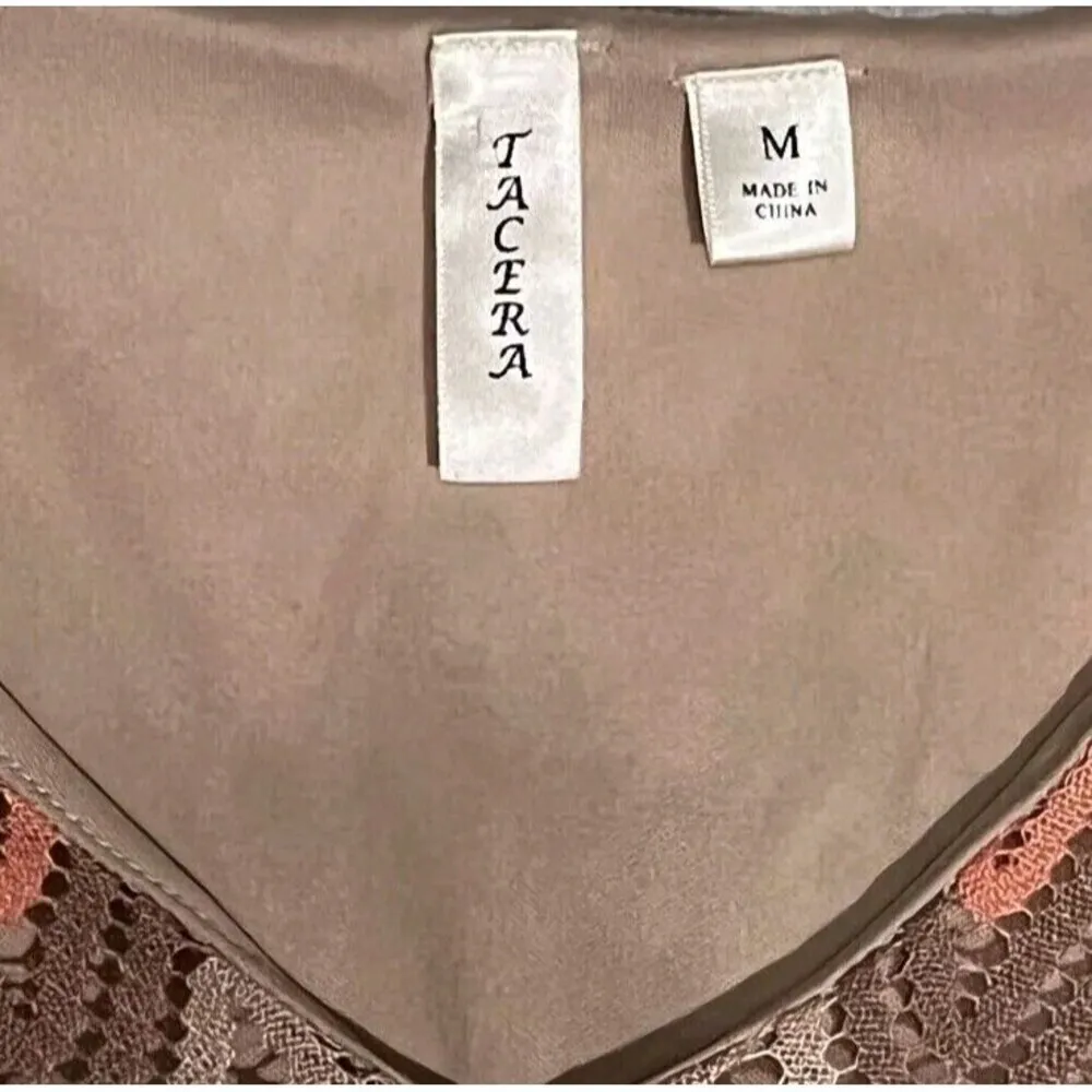 Tacera Multicolor Zigzag Lined Sheath Dress BOHO 90’s Y2K Womens Size Medium - Image 6