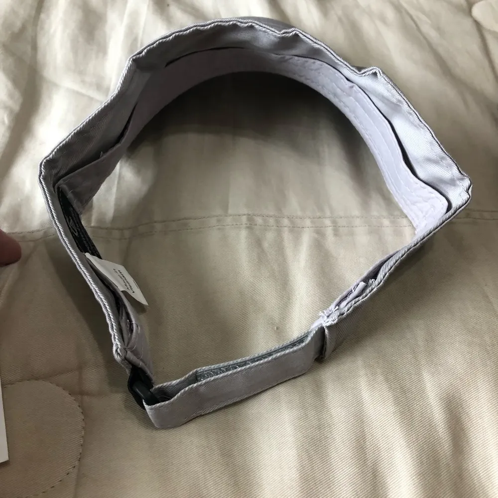 Hays County Livestock Show Gray Visor with Embroidered Logo NWOT - Image 4