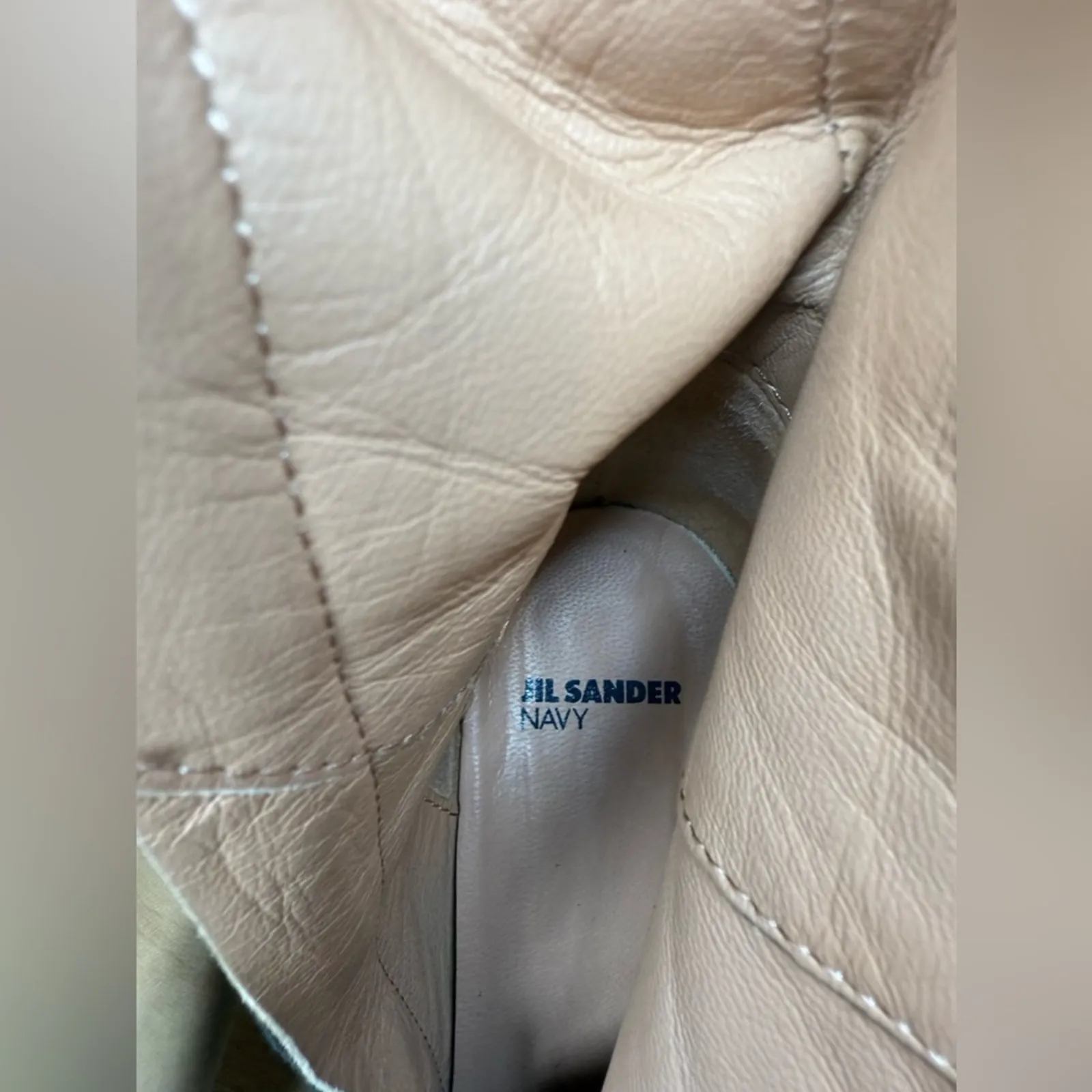 Jil Sander Black Suede Mid Calf Boot Size 36 or US 6 - Image 13