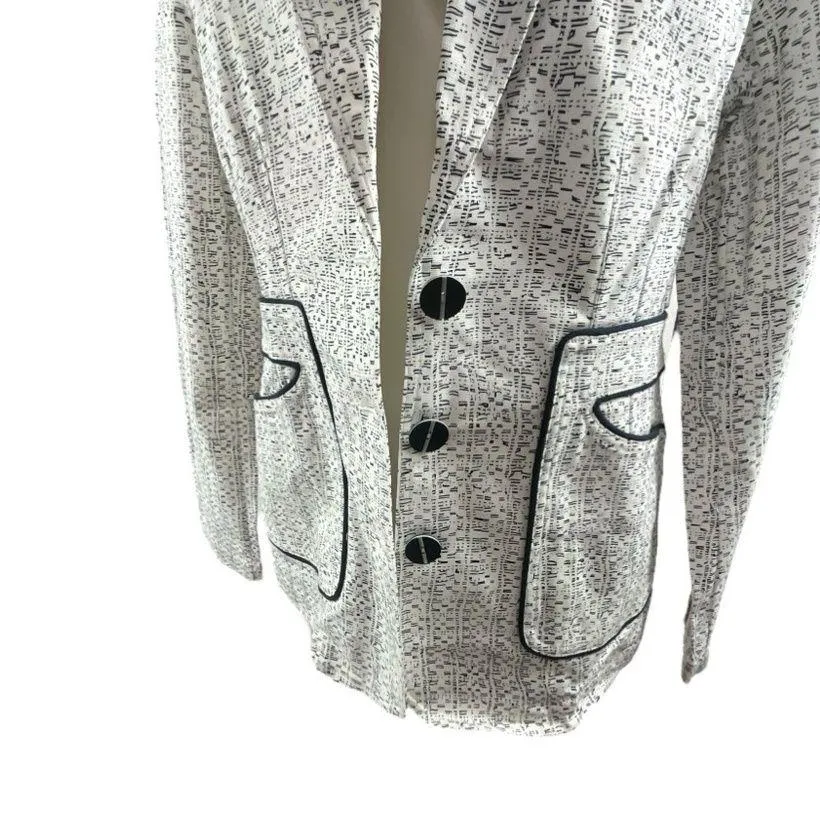 Cabi Black and White Carol Anderson By Invitation Code Blazer Jacket Nwt - Image 7
