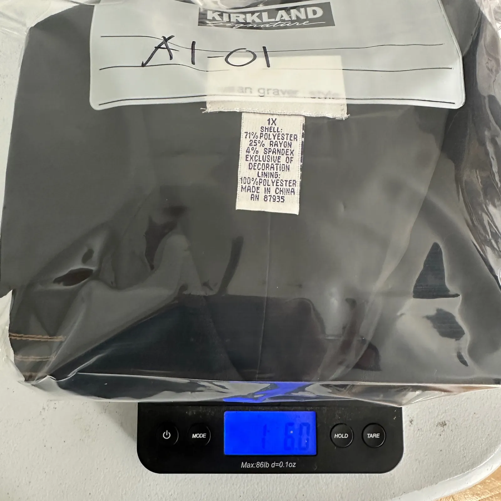 Susan Graver Style Black Embellished Mandarin Collar Blazer Women 1X‎ Elegant - Image 12