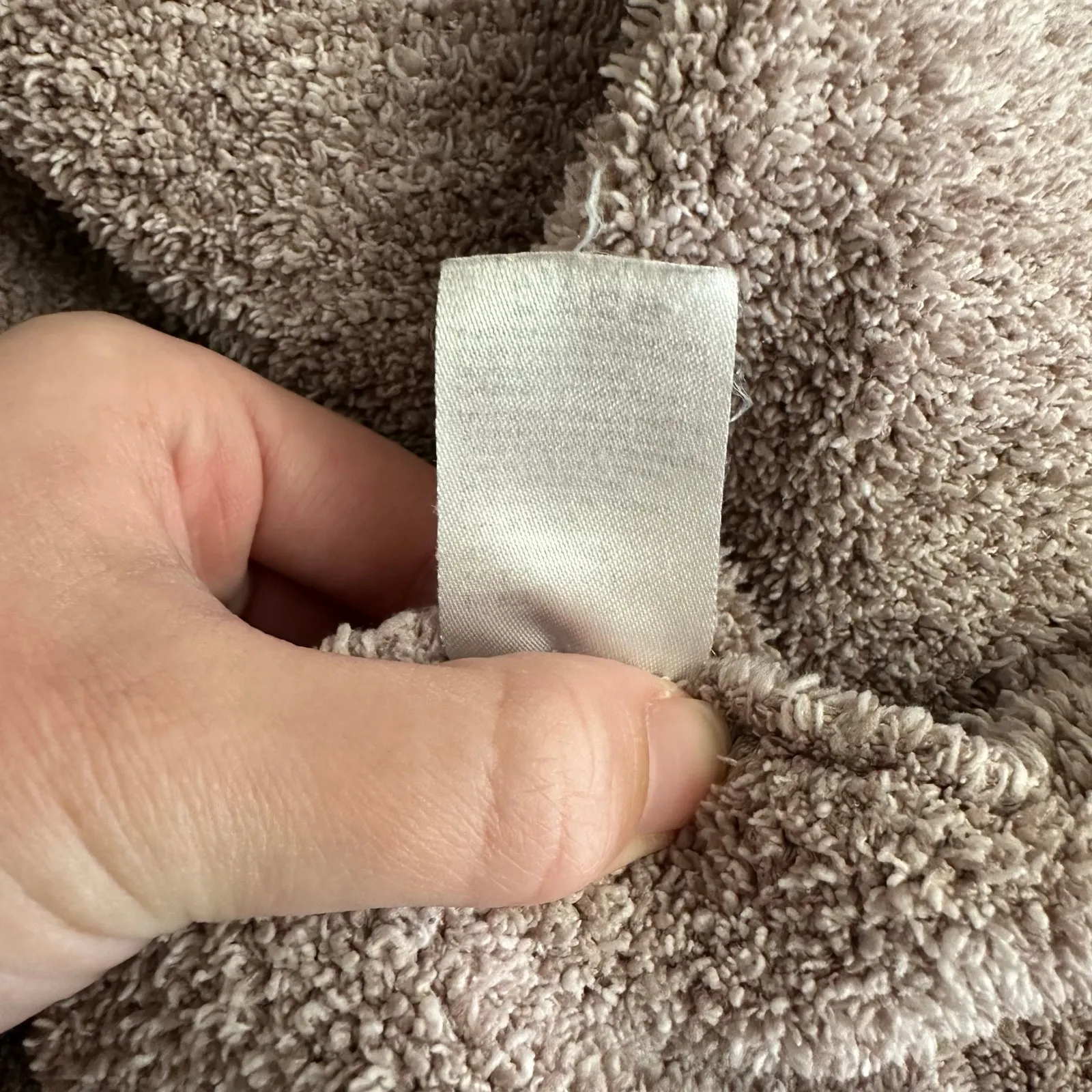 Barefoot Dreams CozyChic Taupe Gray Cardigan Size S Soft Plush Knit Open Front - Image 9