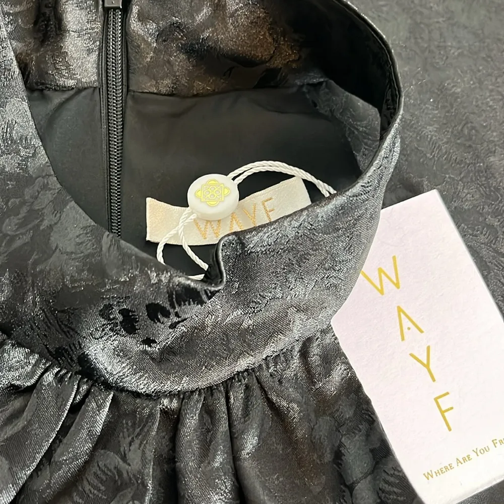 Halter Sleeveless peekaboo Bodice Feathered Hem Small Back Zipper Sexy - Image 6