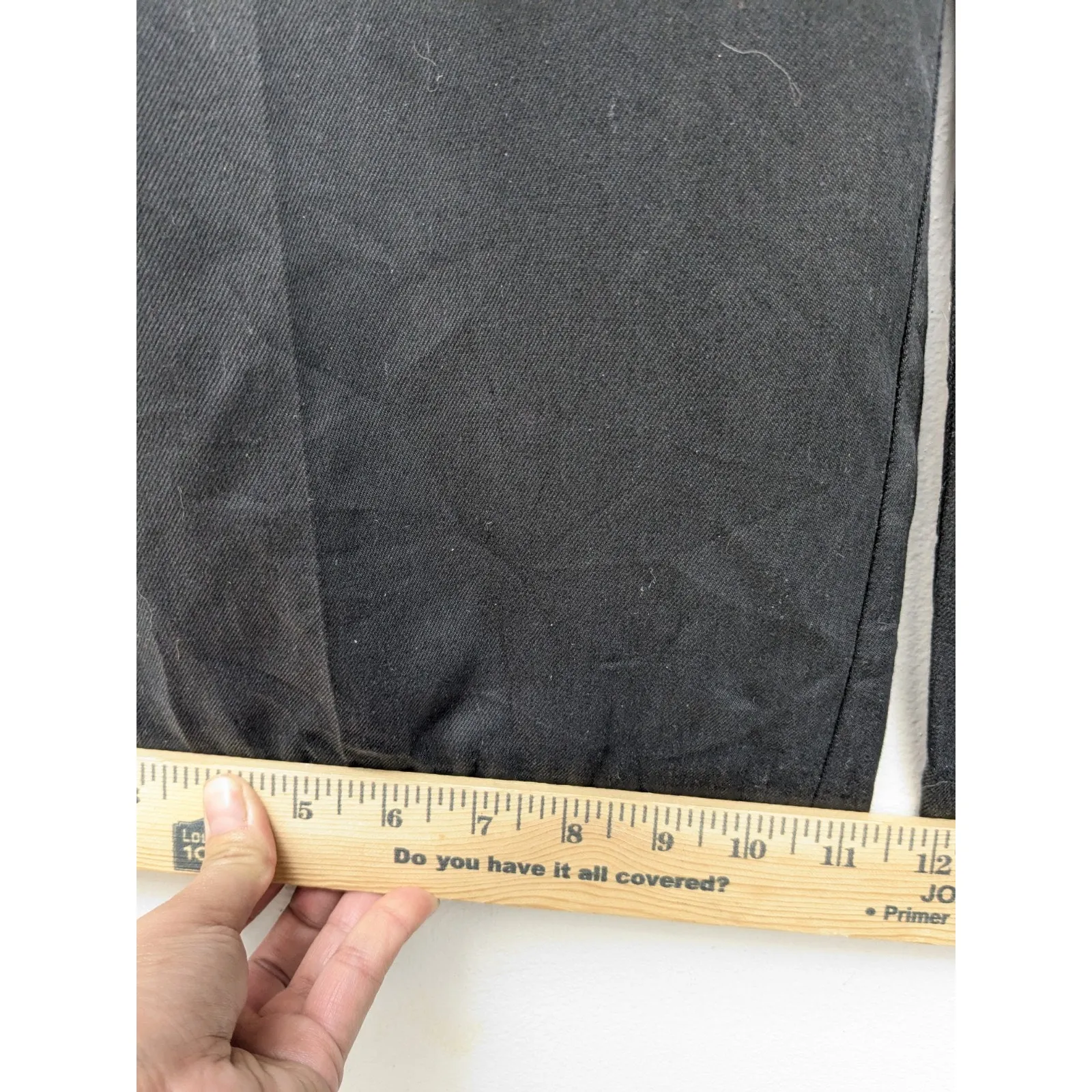 The Noli Shop Women's Dress Pants Foldover Trousers Black Elegant Size 4 - Image 16