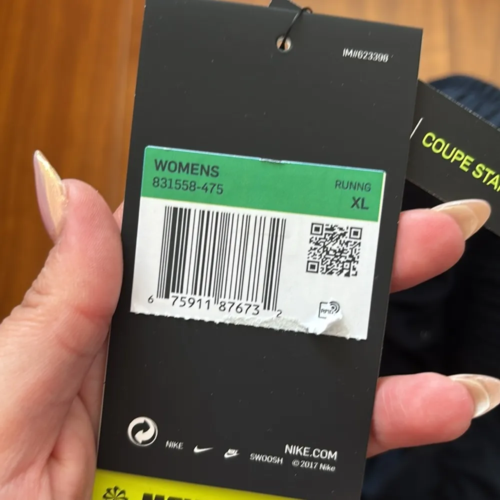 Nike Tempo Dri-Fit Obsidian Blue / White Athletic Shorts - Image 4