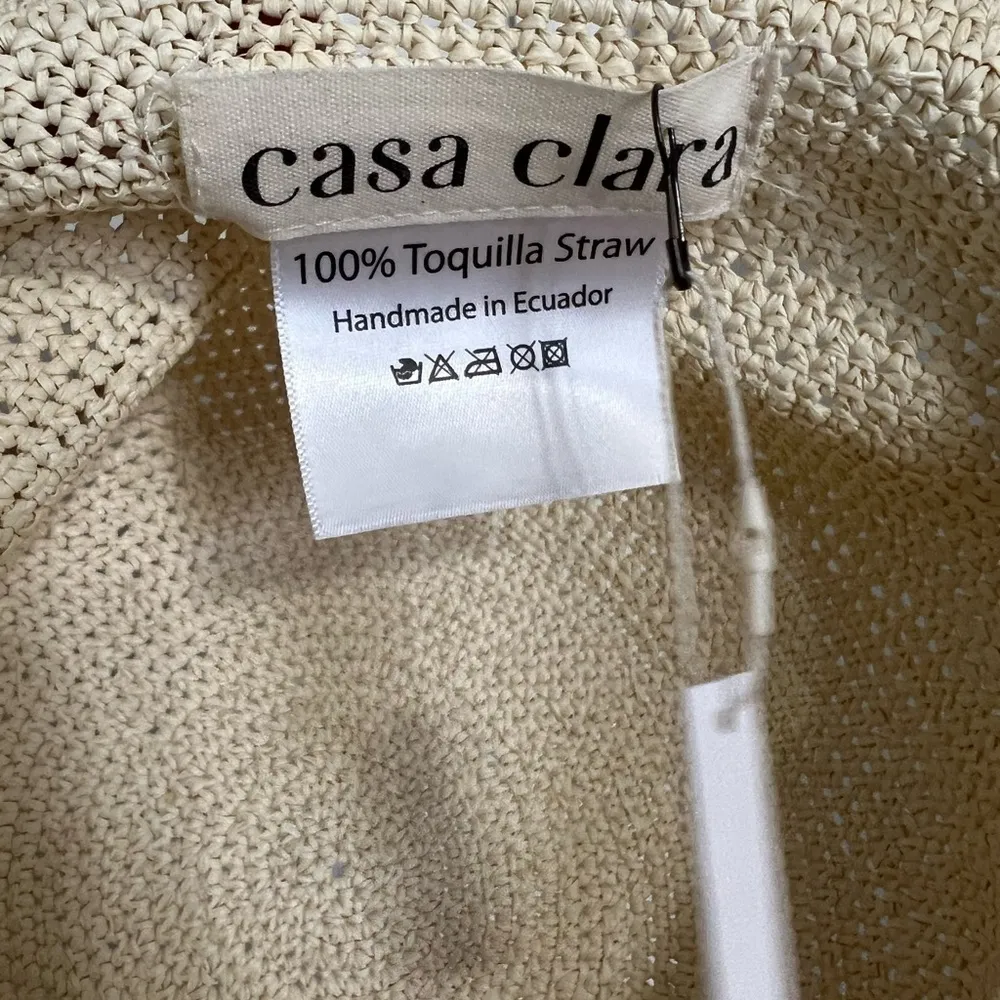 NWT Casa Clara Goldie Hat in Natural - Image 5