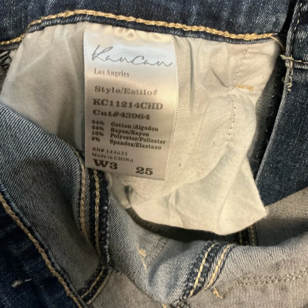 Kancan slim fit mid rise jeans Size 25 - Image 2