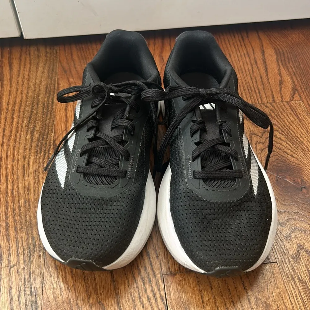 Adidas Duramo SL Womens Running Sneaker Shoes Black Size 7 - Image 2