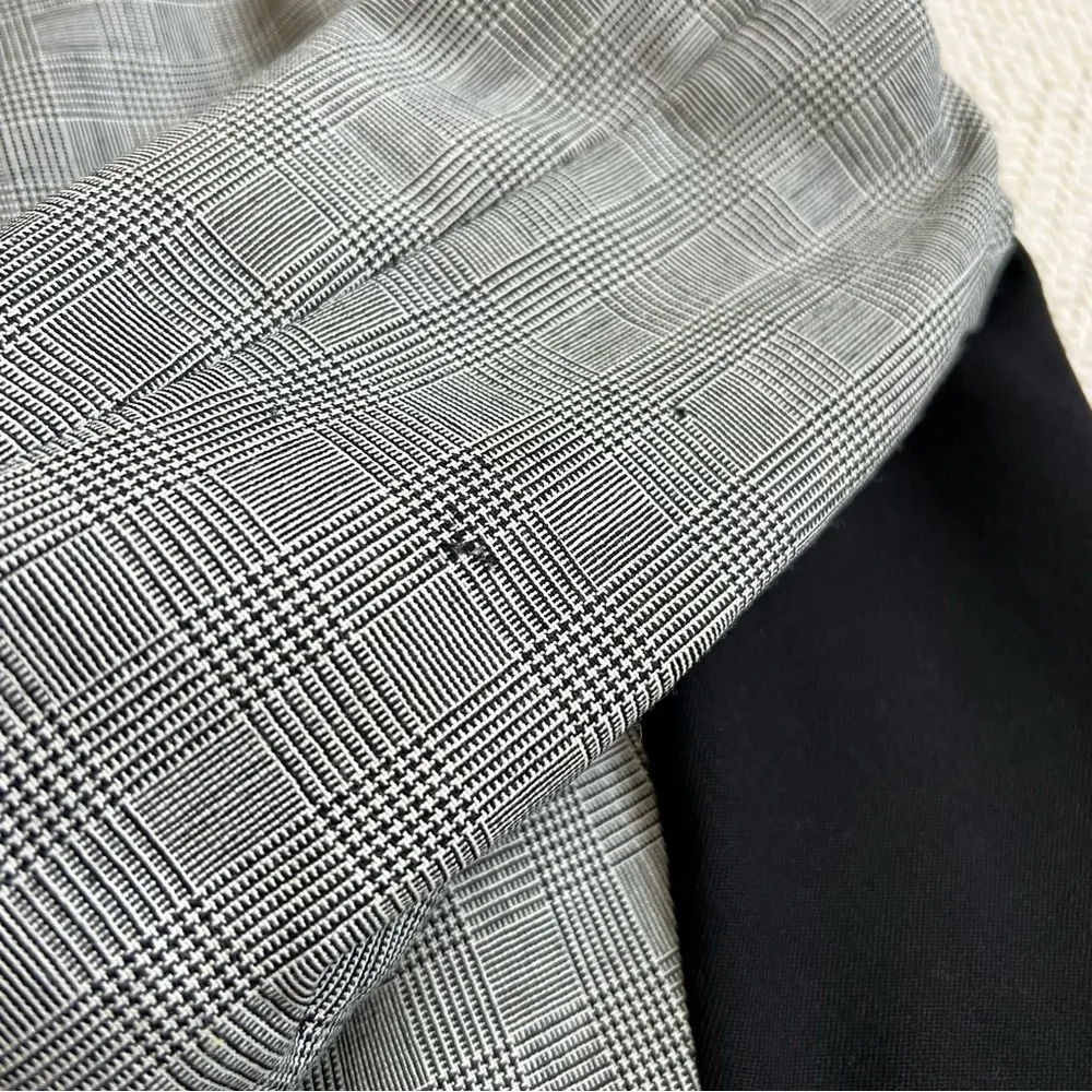 Pendleton Wool Houndstooth Plaid Slimming Sheath Dress size 8 - Image 4