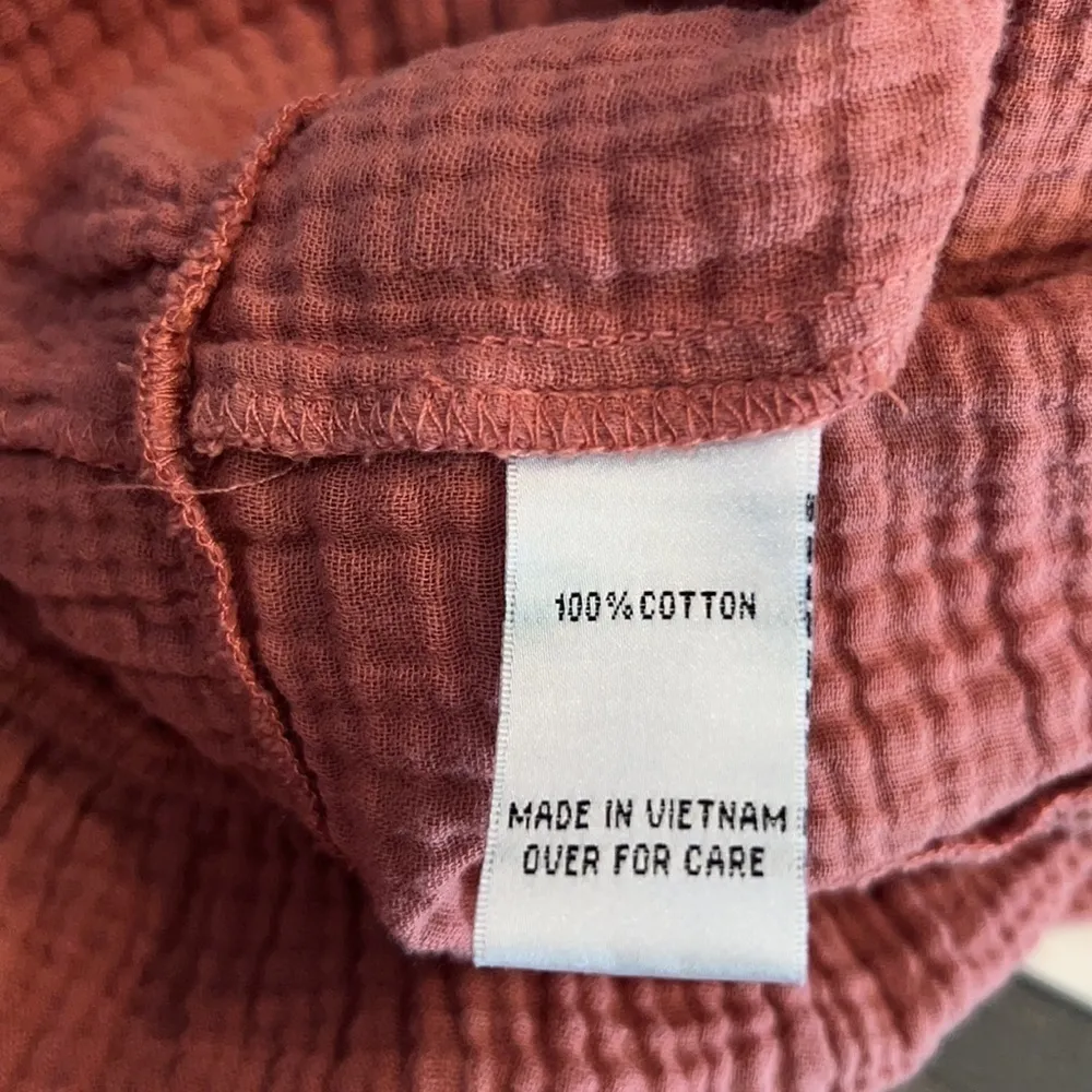 Brennan Dusty‎ Mauve Full Length Cap Sleeve Dress Szie XL Pink - Image 7