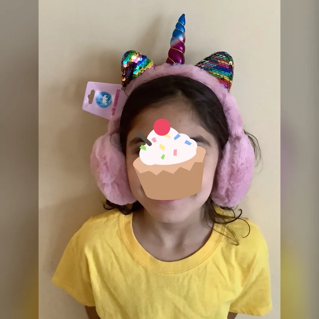 3 for $25 🦋 white UNICORN Ear muffs 🎁 - Image 5