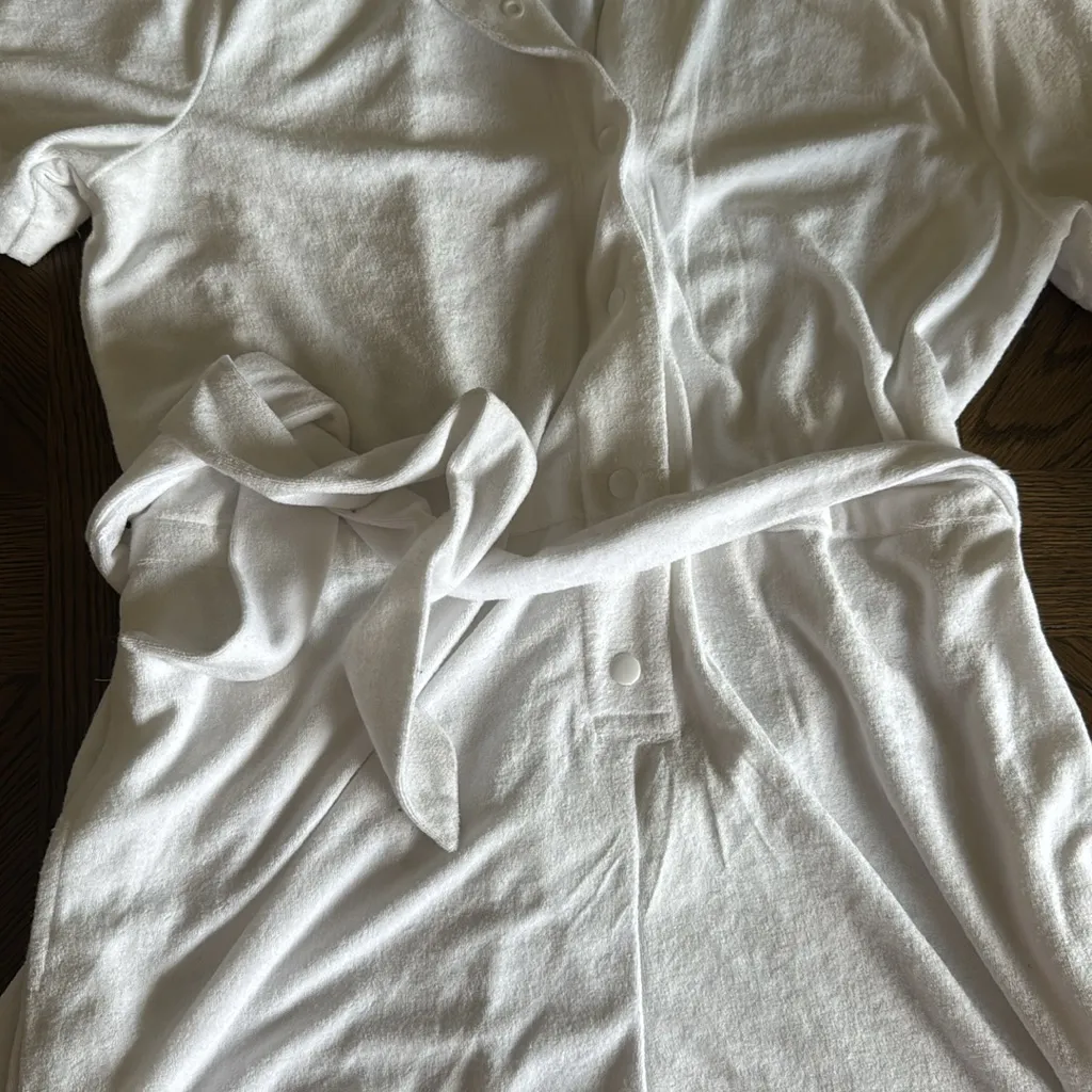 BEACH RIOT GIA BELTED COVER UP RAMPER, Size Medium, $158 - Image 8