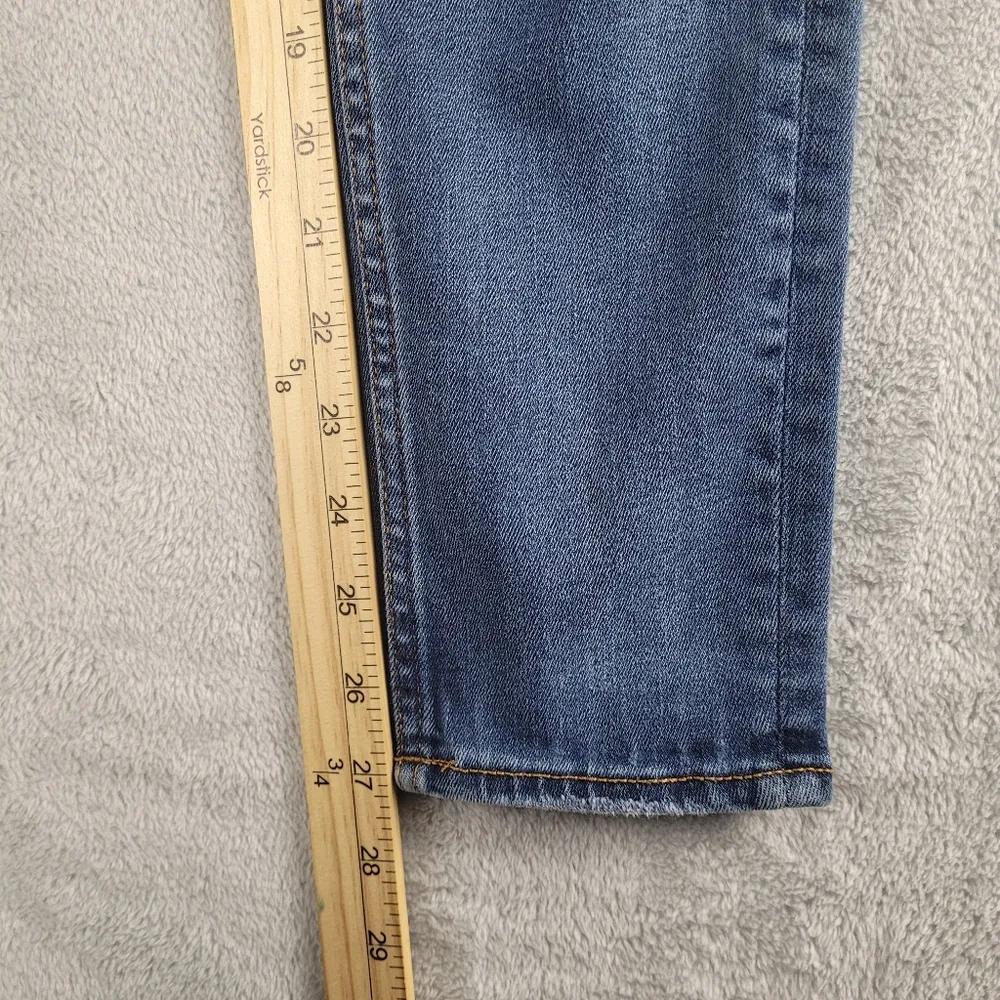 Vigoss Women's Jeans 27 Jagger Skinny Blue Denim Distressed - Image 4