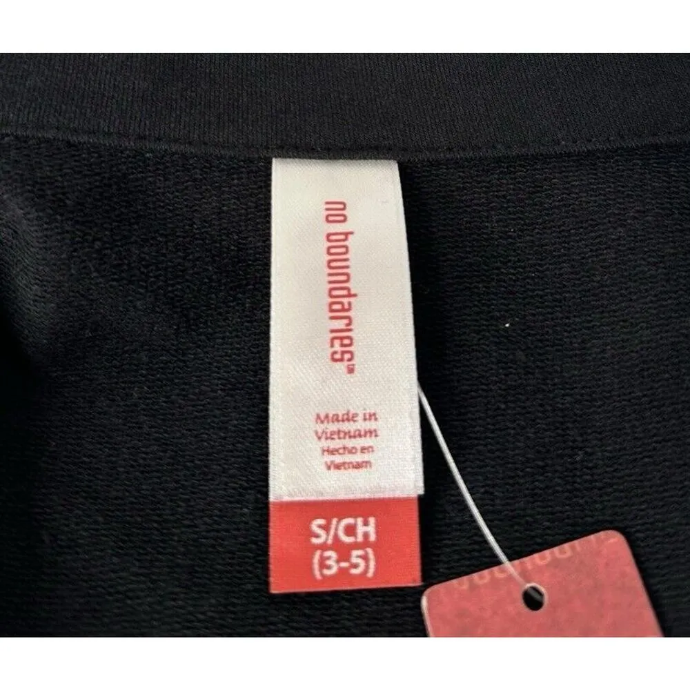 NEW No Boundaries Black Sequin Lapel Holiday Party Knit Blazer w/ Stretch S 3-5 - Image 9