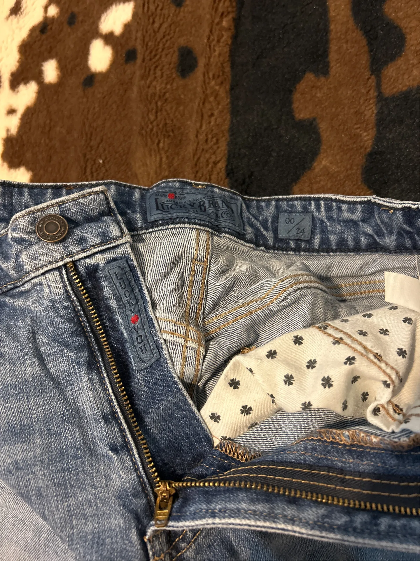 Lucky Brand Shorts Denim High-Rise - Image 3