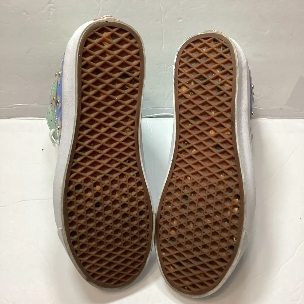 Vans Women's/ unisex  Blue High-Top Sneakers collab with sandy Liang - Image 10