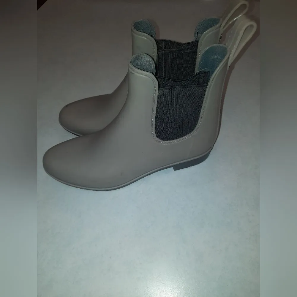 SAM EDELMAN - Tinsley Ankle Rain Boot Gray Size 8 - Image 2