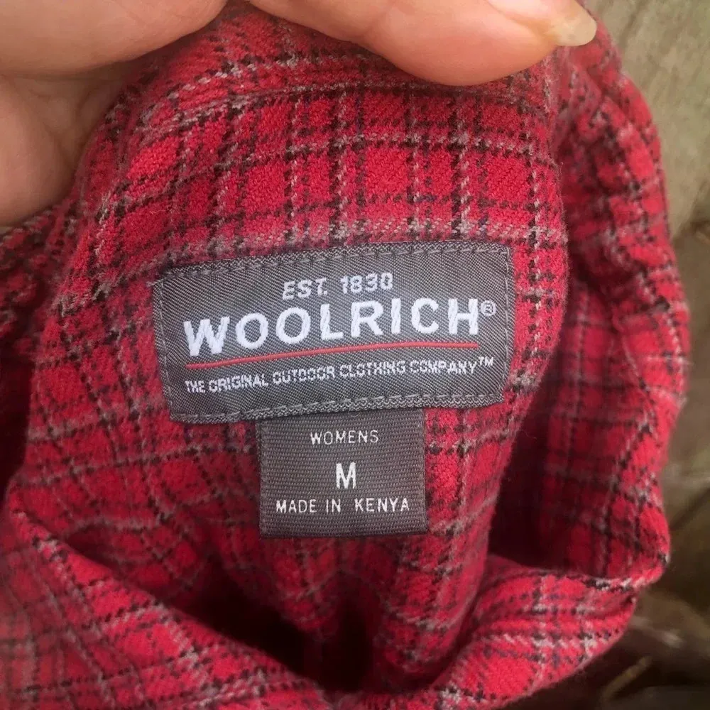 Woolrich  RED PLAID FLANNEL - Image 3