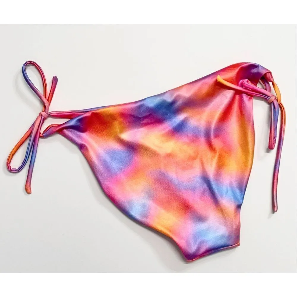 Peixoto Bikini Bottom Swimwear Ombré Beach Size Large NEW Pink - Image 4
