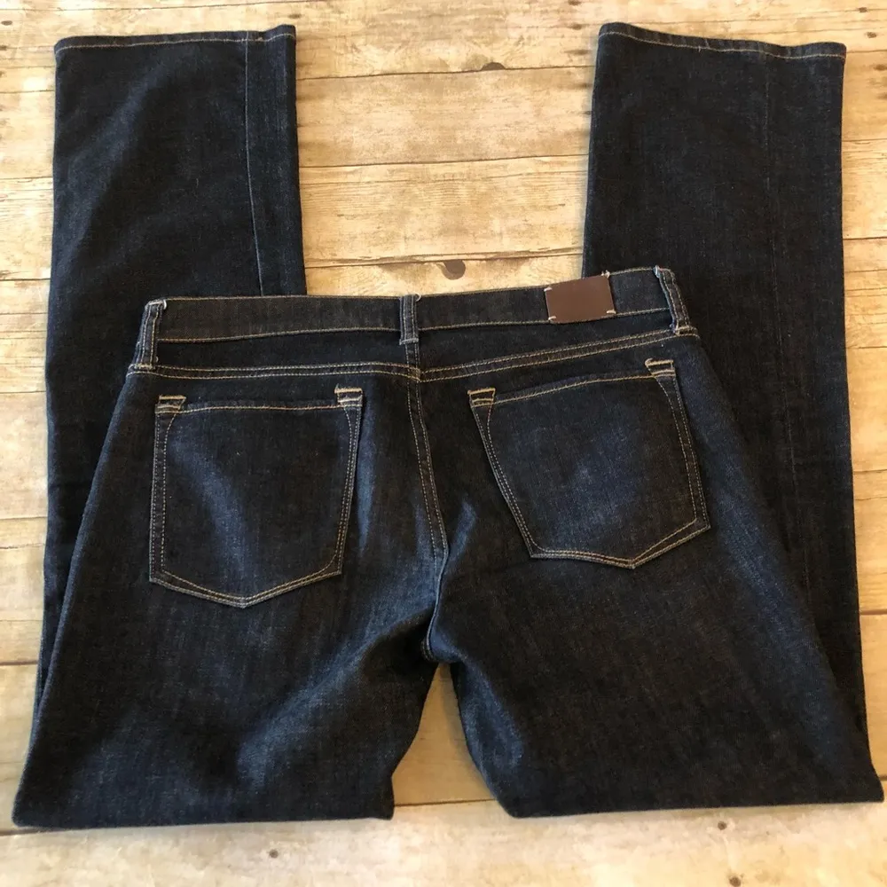 🏖 Banana Republic Dark Resin Boot Jeans 28  B10 - Image 2