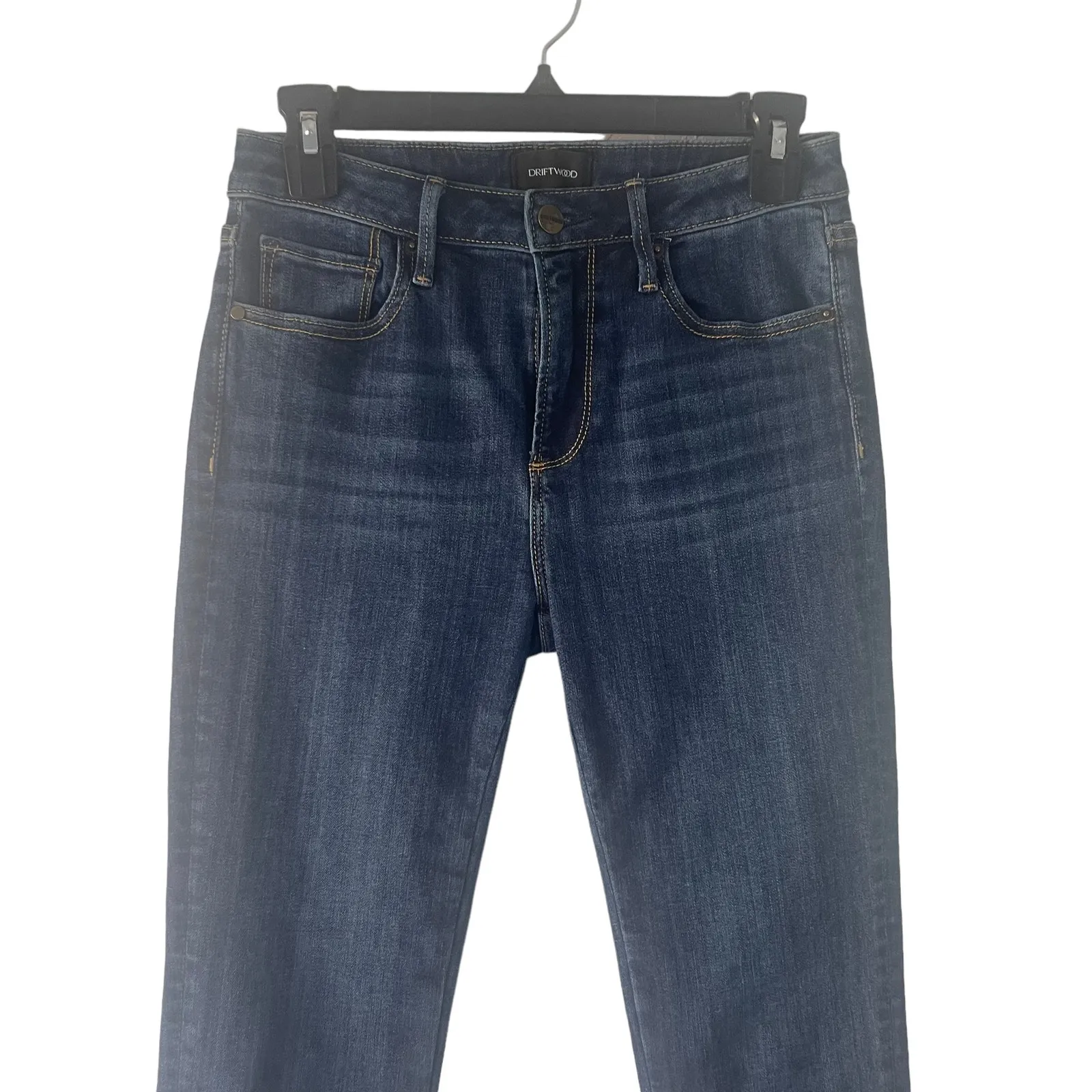 Driftwood‎ Women's Size 25 Colette Thread Embroidered Cropped Jeans - Image 3