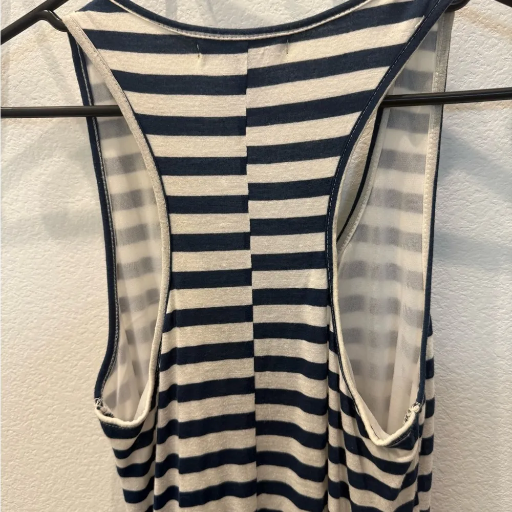 Striped Sleeveless Dress - Image 5