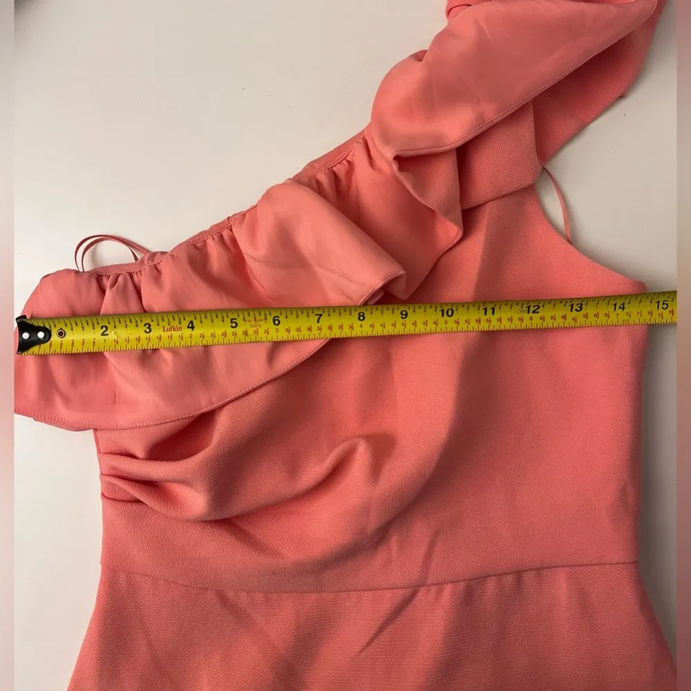 Keepsake the Label pink Compose Mini dress One shoulder S 4 - Image 5