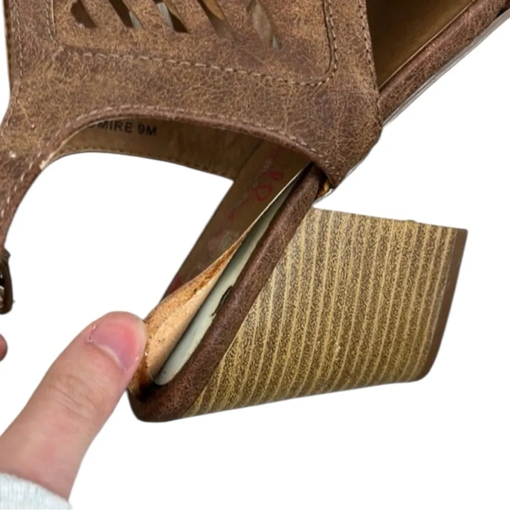 Jellypop Heels Size 9 Dark Brown - Image 7