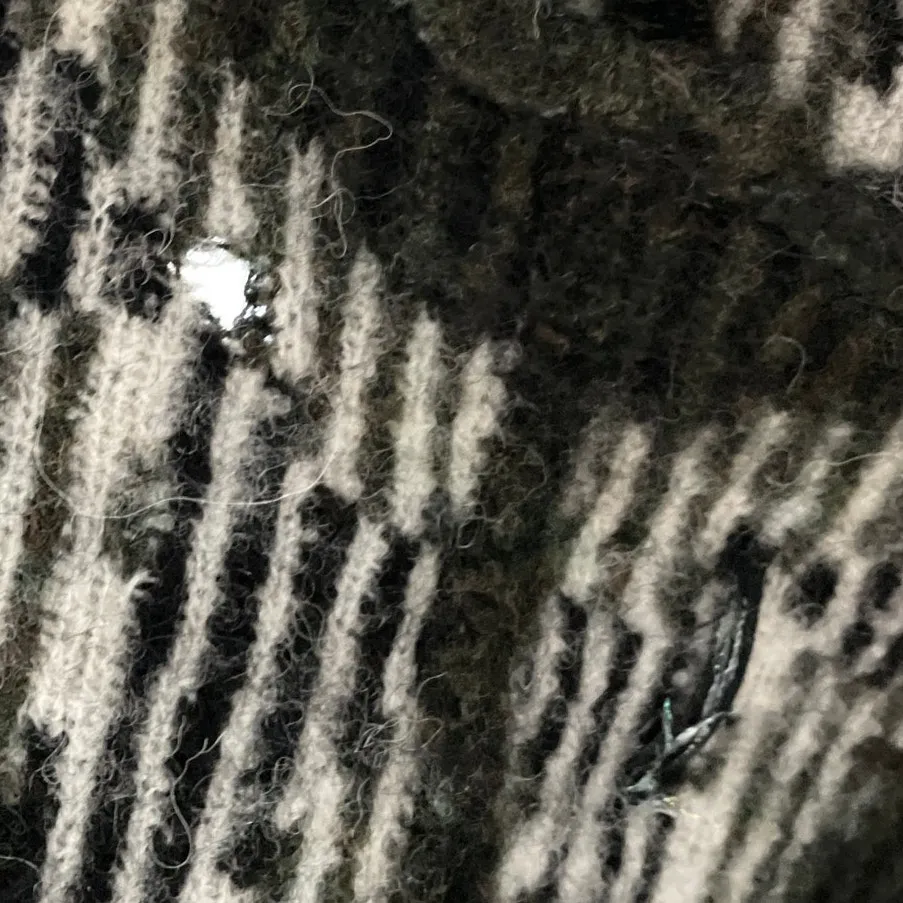 Zadig Voltaire Lennox Sweater XS S Hoodie Fuzzy Merino Wool Alpaca Oversized - Image 15