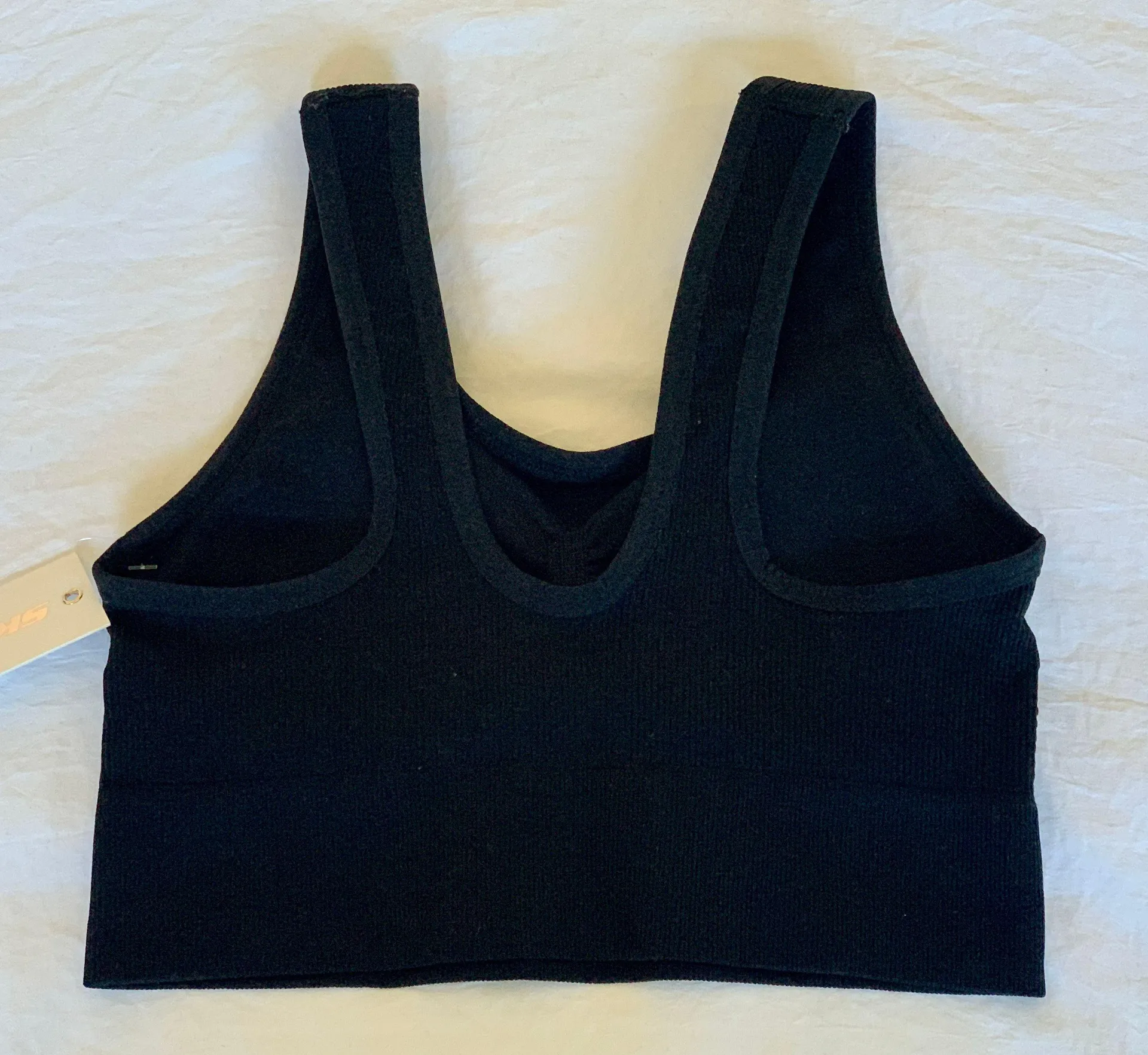 Black Sports Bra - Image 2
