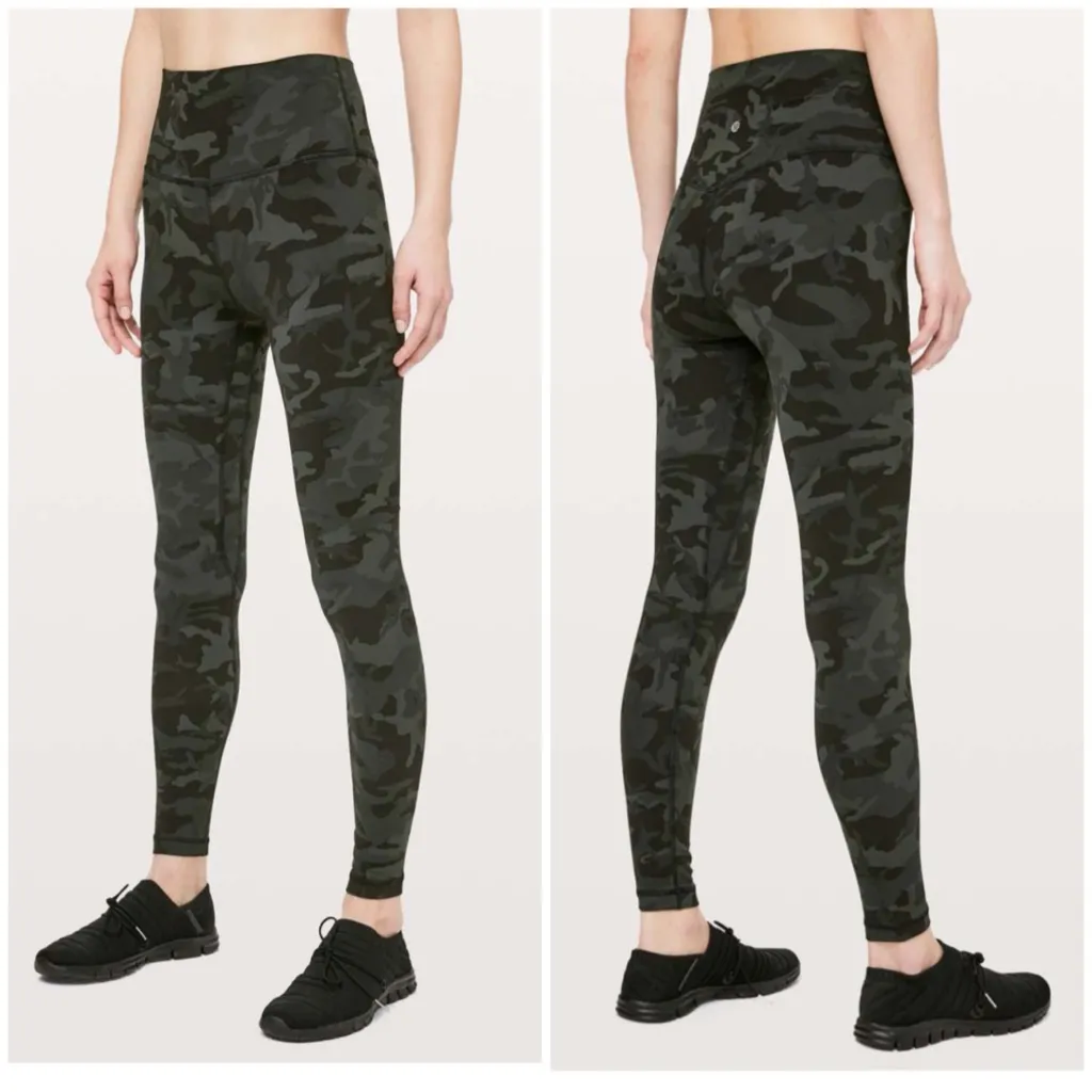 Lululemon align leggings green Camo 4 - Image 2