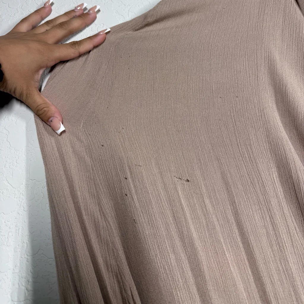 Free People Extratropical Shiny Dress Size Medium - Image 10