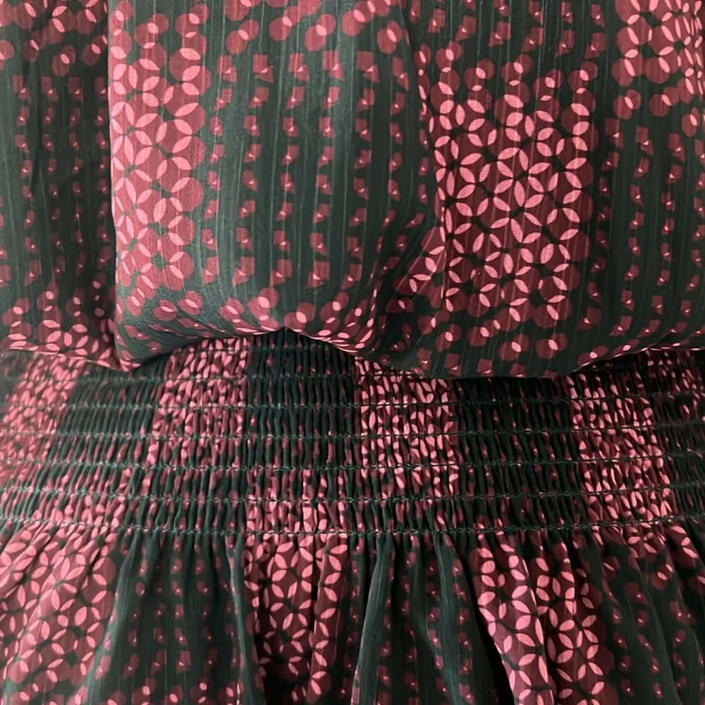 NEW Ramy Brook Jaylah Abstract Blouson Mini Dress in Boysenberry Size S $465 - Image 9