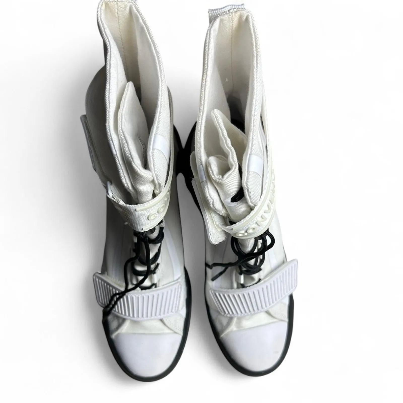 White converse platform boots platform boots - Image 4