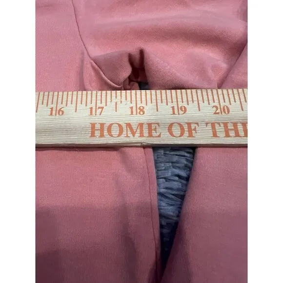 Soft Surroundings Lakshmi‎ Pullover Tunic Size Small Conch Coral 1/4 Button - Image 4