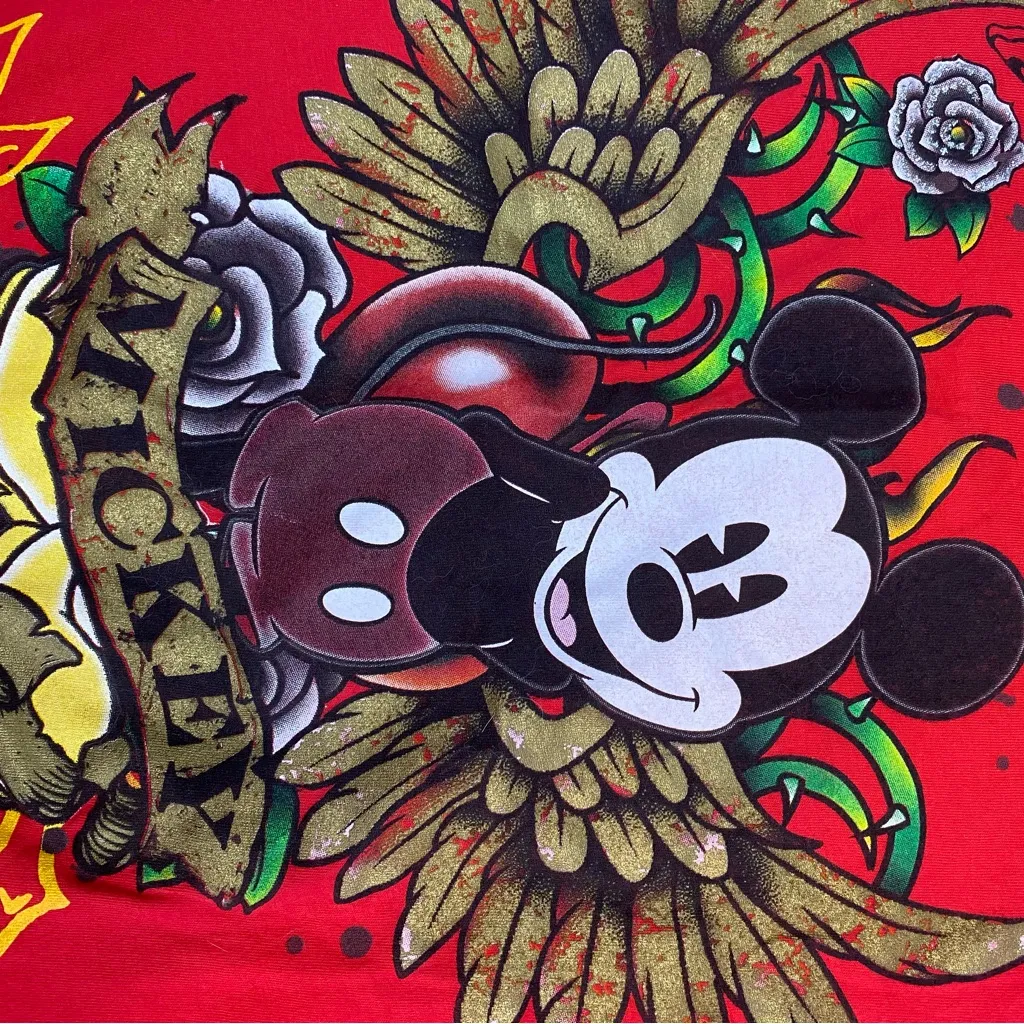 Disney Mickey Mouse “tattoo” style design size large - Image 3