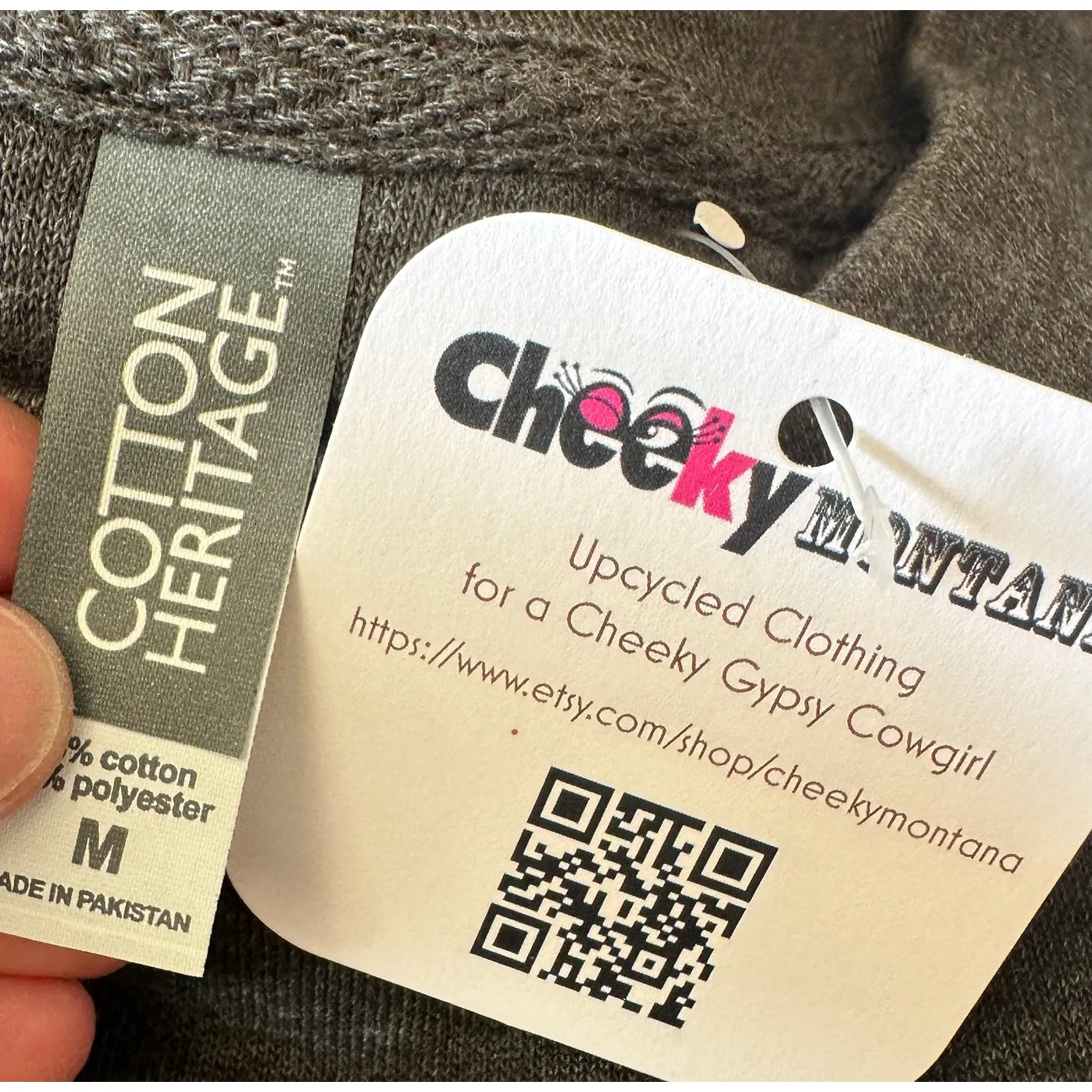 Hocus Pocus Sweatshirt MEDIUM Fleece Oversize Sanderson Sisters Halloween Gray - Image 6