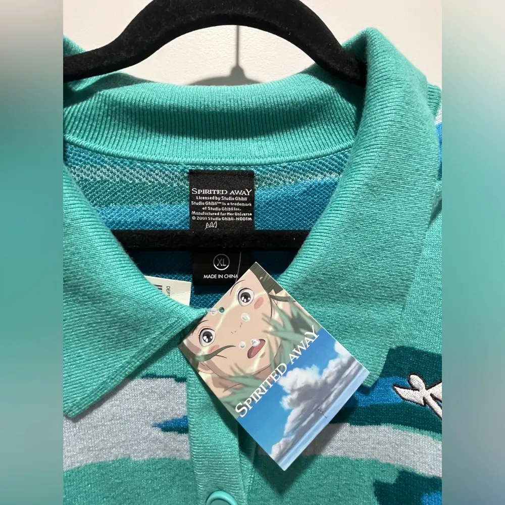 Studio Ghibli Spirited Away Chihiro & Haku Scenic Cardigan - Image 7